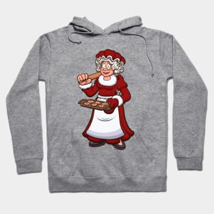 Mrs. Claus With Cookies Hoodie